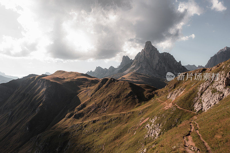 Passo Giau, Dolomites，意大利阿尔卑斯山，意大利